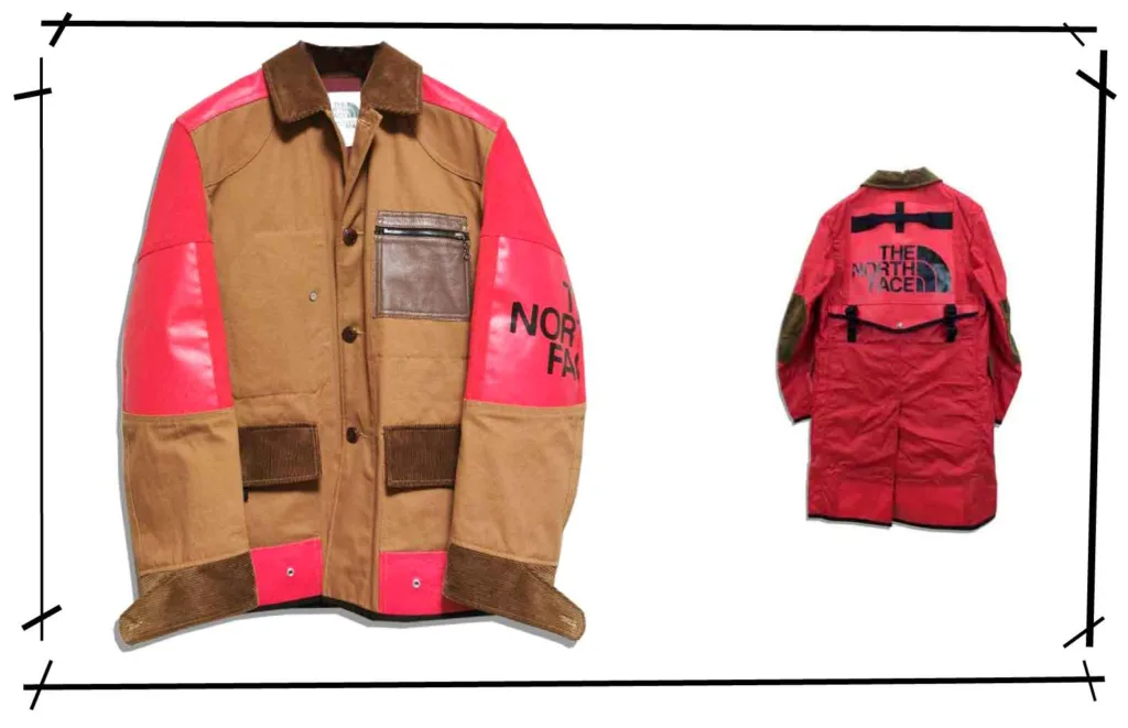 Junyawatanabe MAN X The Northface Duffle bag Reconstructed Outer Series 2017AW
