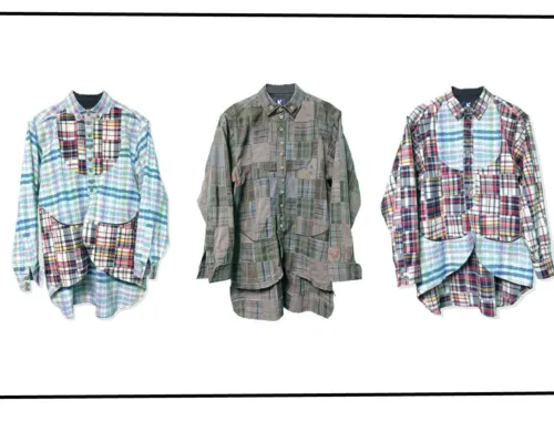 NAVYFACTORYLAB KANGWOOK KIL Patchwork Dress Work Shirt Jacket Series 004 2016 Spring Summer