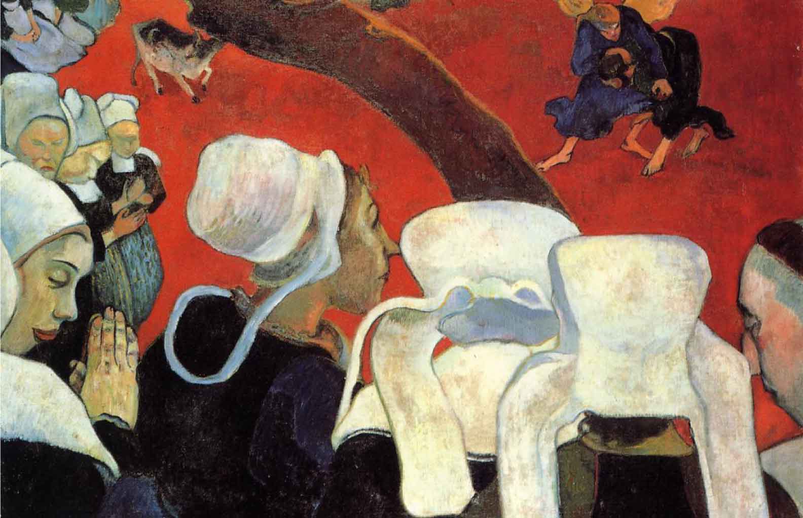 the-vision-after-the-sermon-jacob-wrestling-with-the-angel-1888