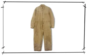 German Army Brown Twill Mechanic Jumpsuit