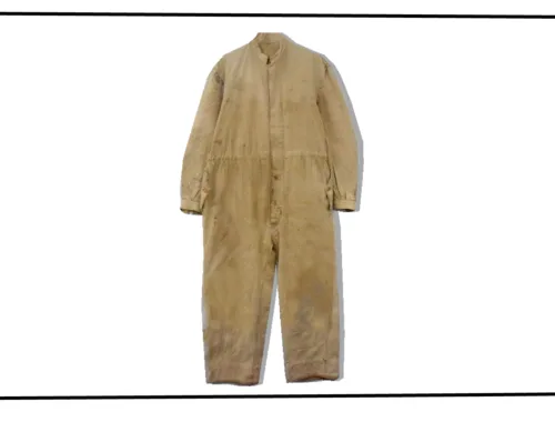 German Army Brown Twill Mechanic Jumpsuit