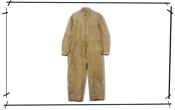 German Army Brown Twill Mechanic Jumpsuit
