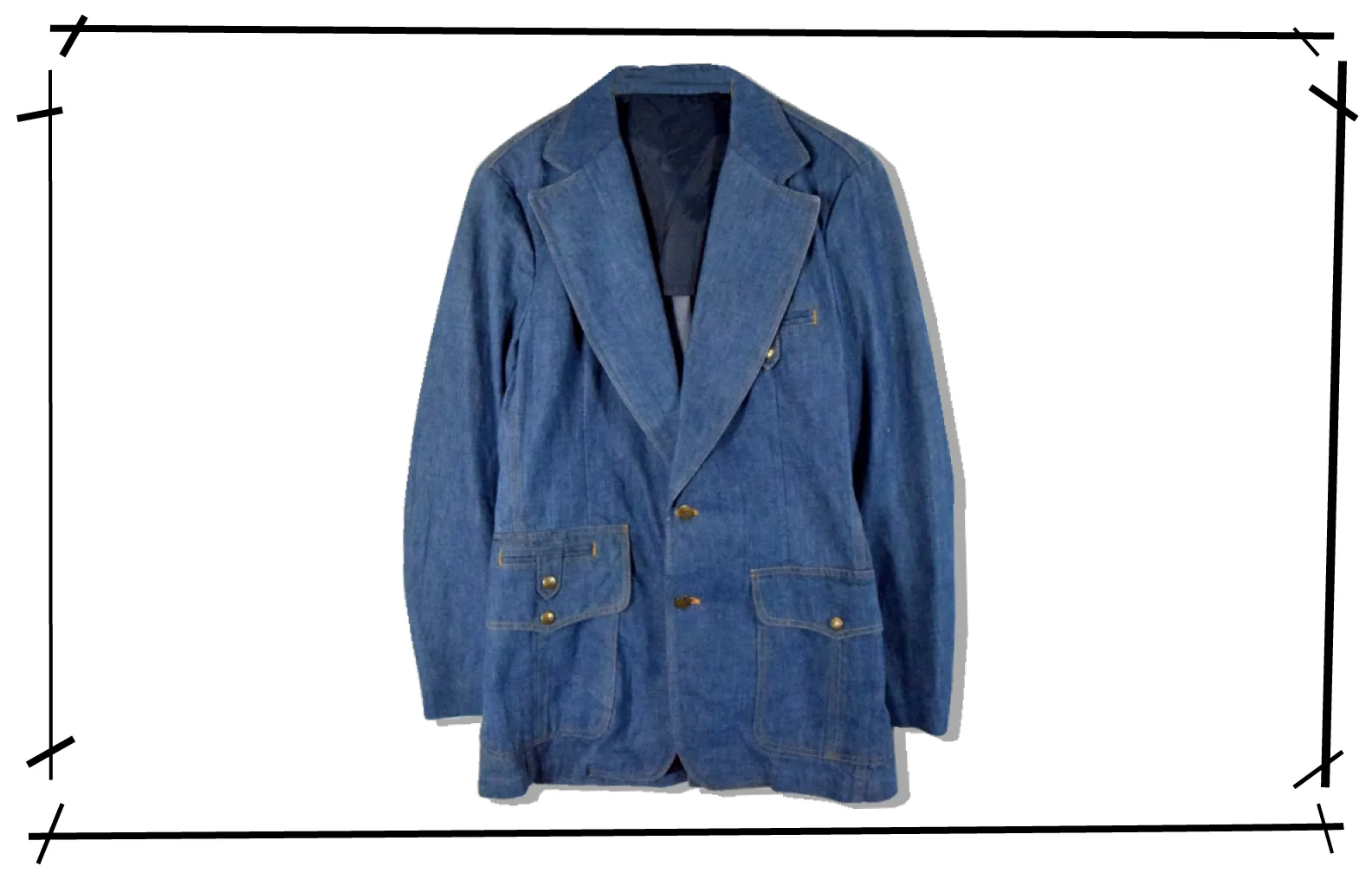 Lee Denim Tailored Jacket 1970s