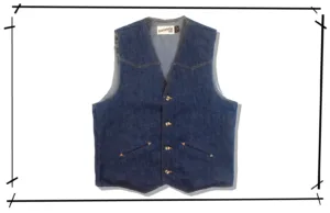 Levi's Panarela Denim Western Vest