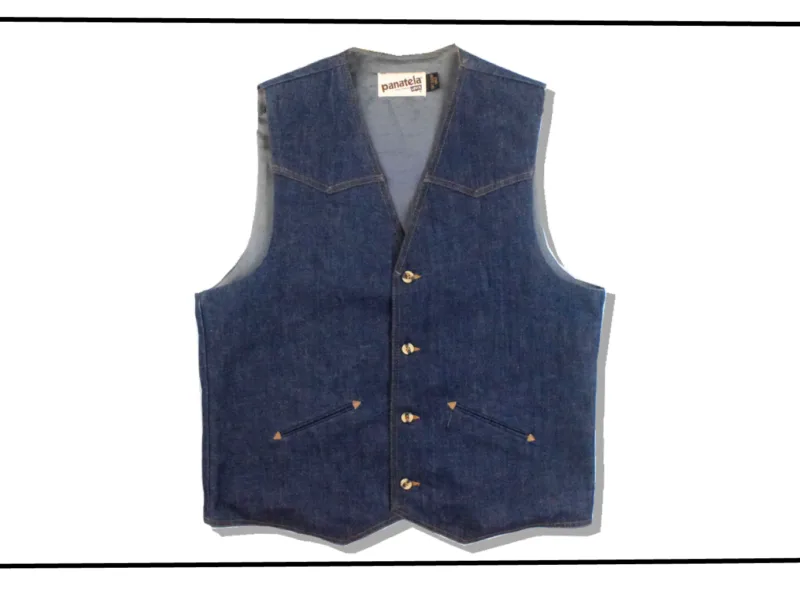 Levi's Panarela Denim Western Vest