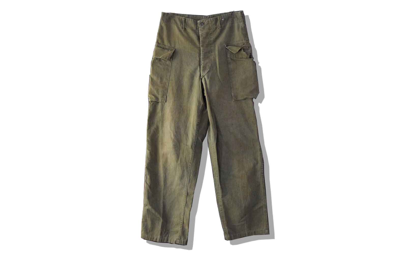 US ARMY M-43 HBT Filed Pants