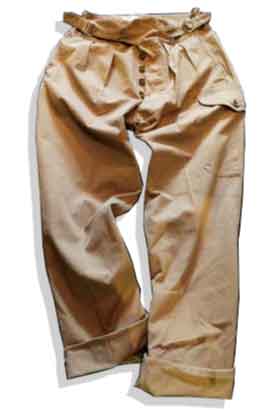 Gurkha Pants Front