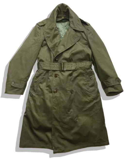 US ARMY Trench Coat Front