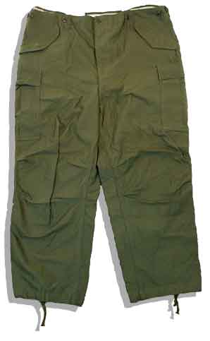 US Army M-51 Filed Pants Front