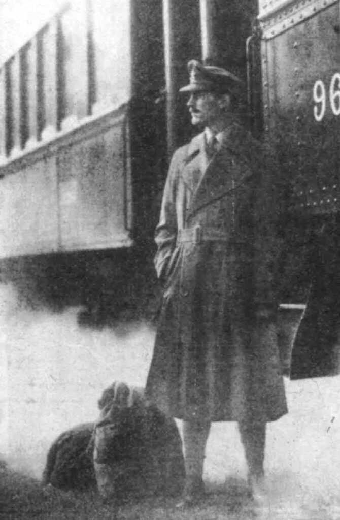 British Army officer in the First World War