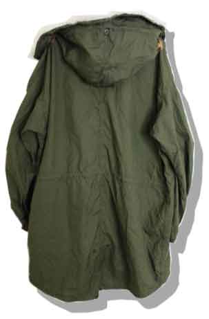 US ARMY M-65 Parka Back