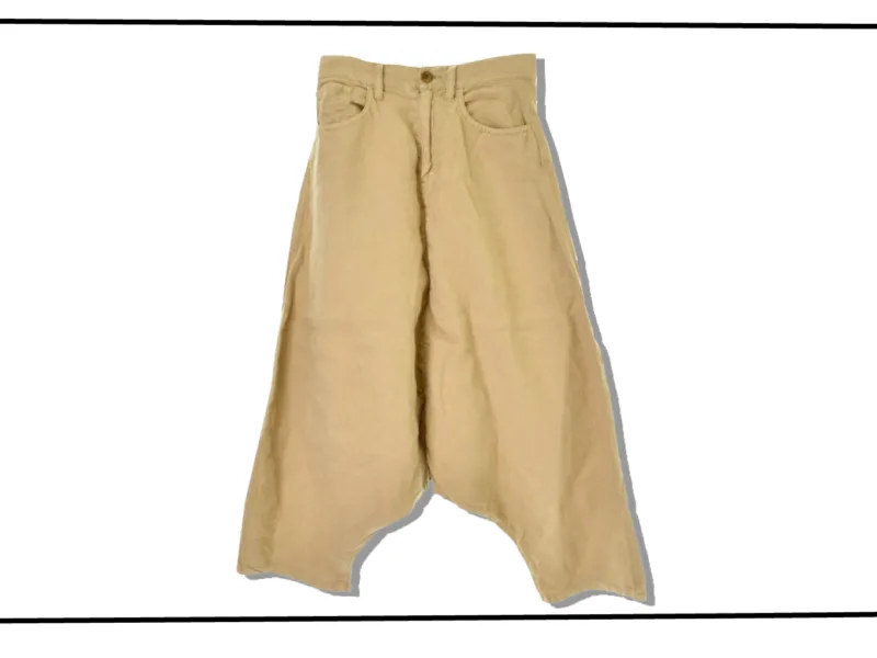 Junyawatanabe Comme des garcons Sarrouel Pants Beige 2014SS