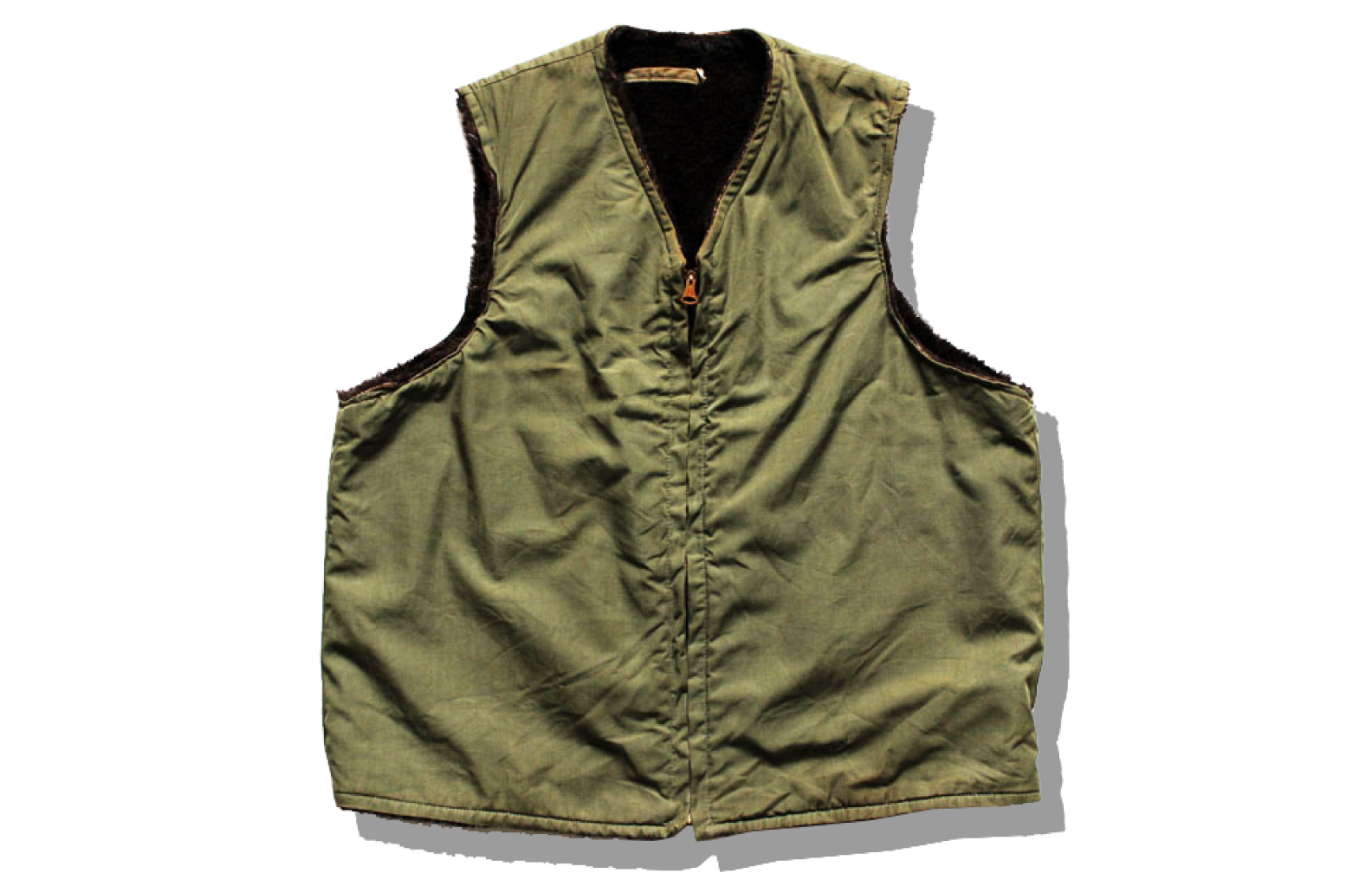 US NAVY Alpaca Lining Vest 40s Front
