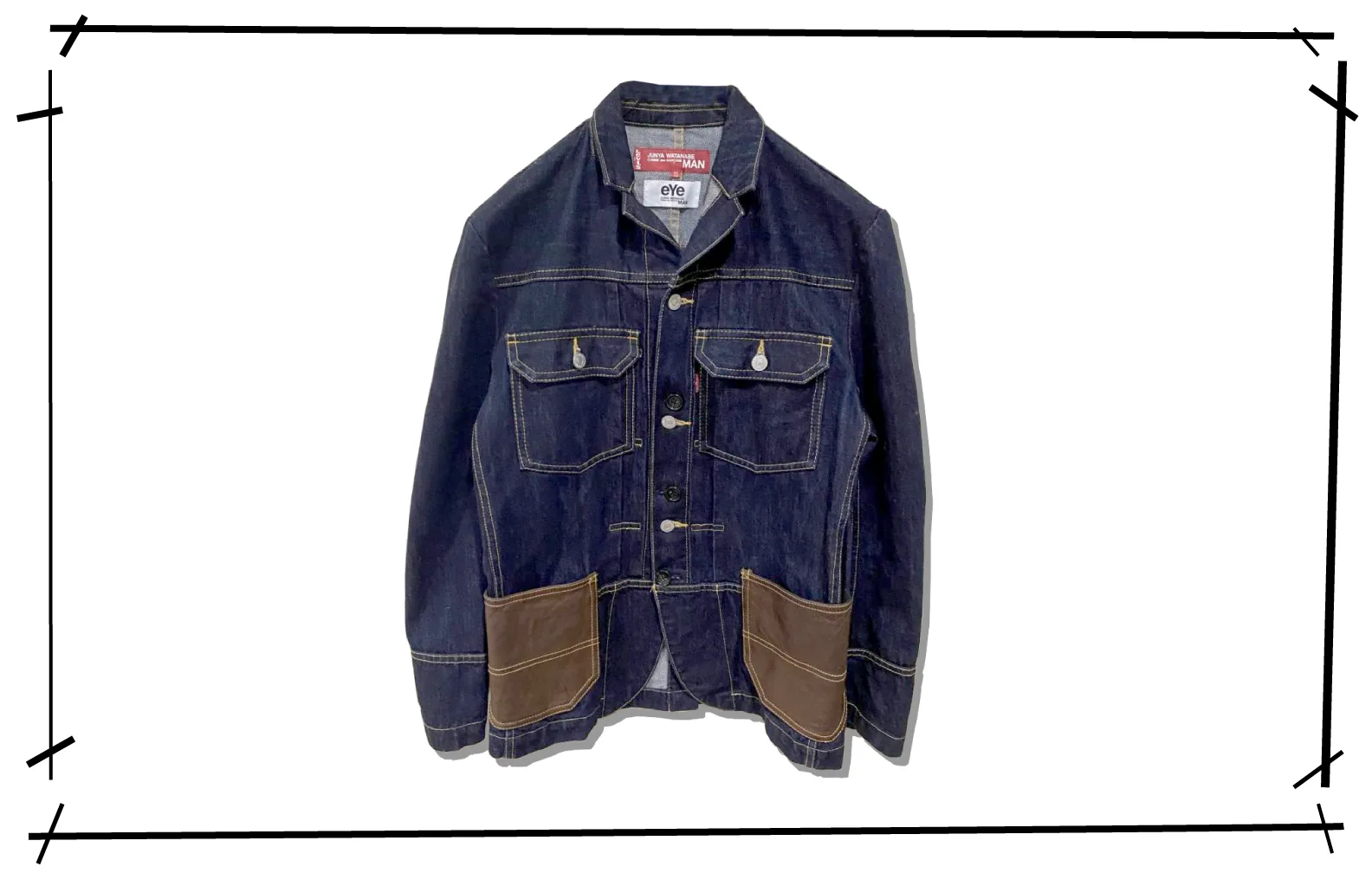 eeYe JUNYAWATANABE MAN X Levi's Type2 Trucker Tailored Jacket 2007 WA-J901