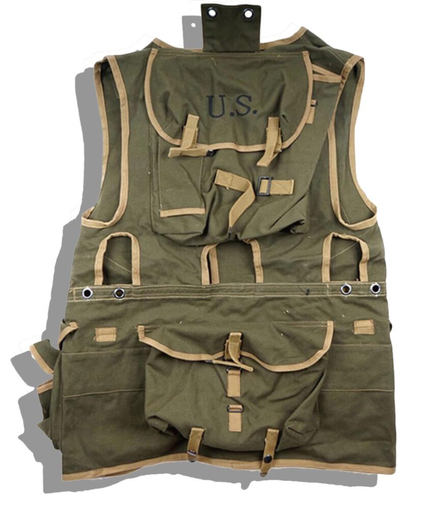 1940s US Army Assault Vest Back