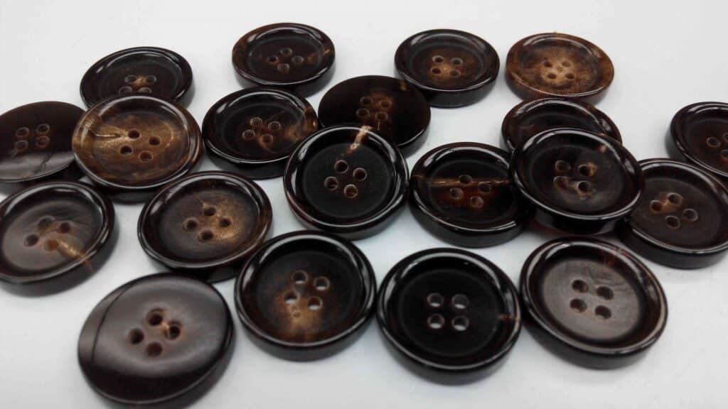 Buffalo Horn button