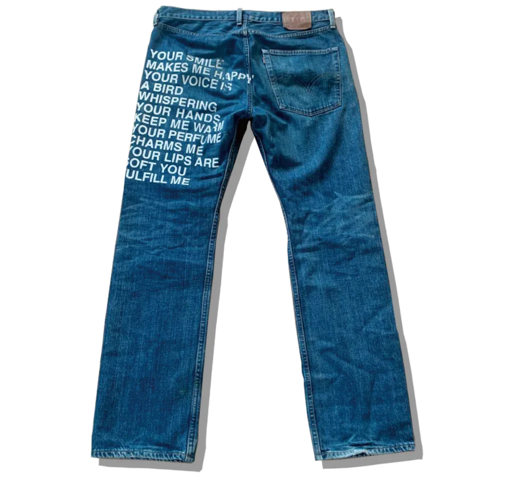 JUNYA WATANABE MAN Levi´s JW503 Denim Pants Back
