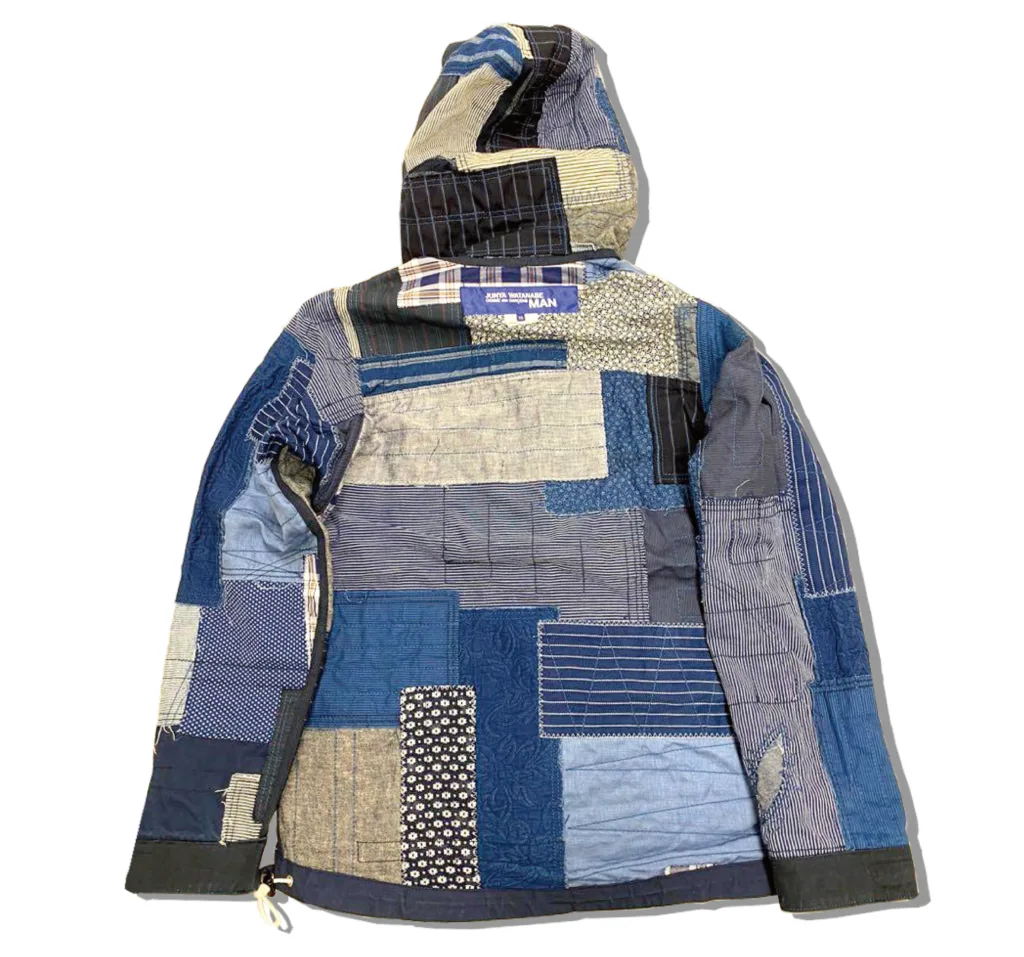 JUNYAWATANABE MAN INdigo Patchwork reversible 2015SS Back