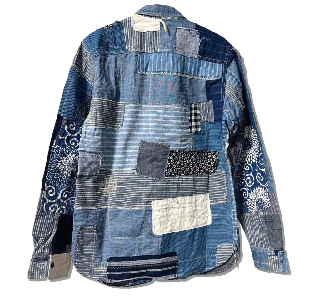 JUNYAWATANABE MAN Patchwork Shirt 2015SS Back