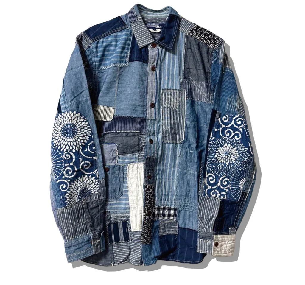 JUNYAWATANABE MAN Patchwork Shirt 2015SS Front