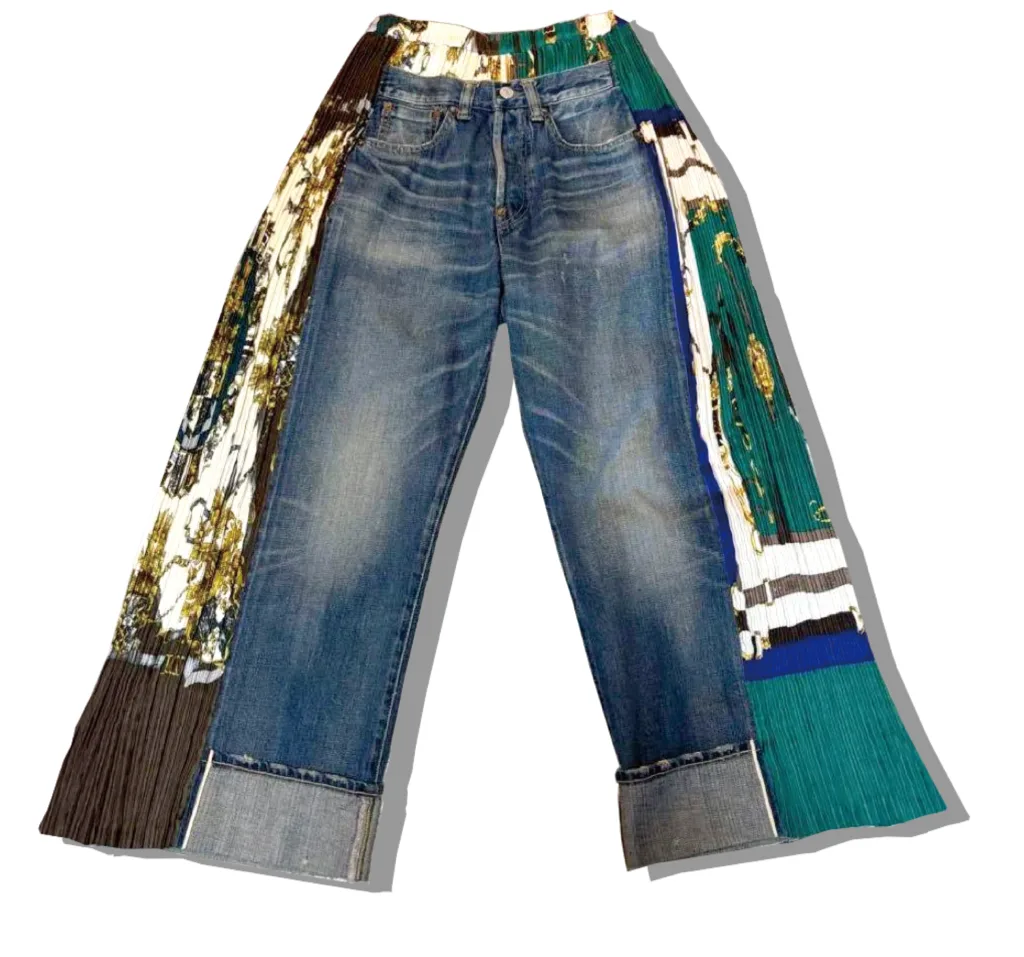 Junya watanabe Comme des gracons x Levis Denim Pants 2021AW Front