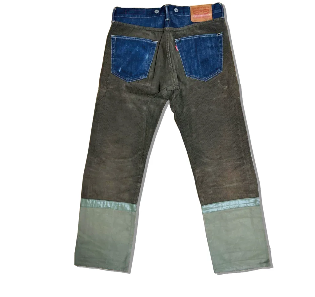 Junyawatanabe MAN X Levi's Denim PAnts WJ-P204 Back