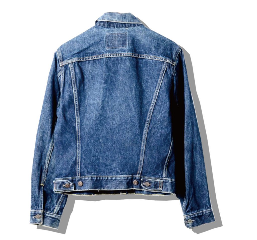 Levis 557XX Denim Jacket TYPE3 Back