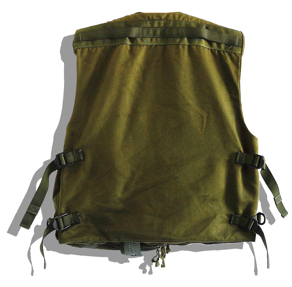 British Army AFV Combat Body Armor Vest Back