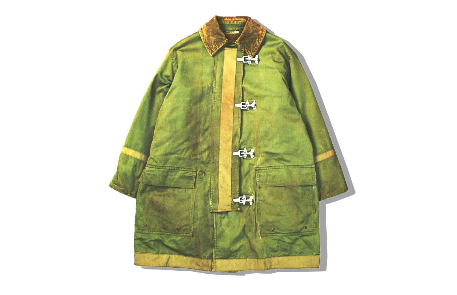 USA Fireman Coat Front