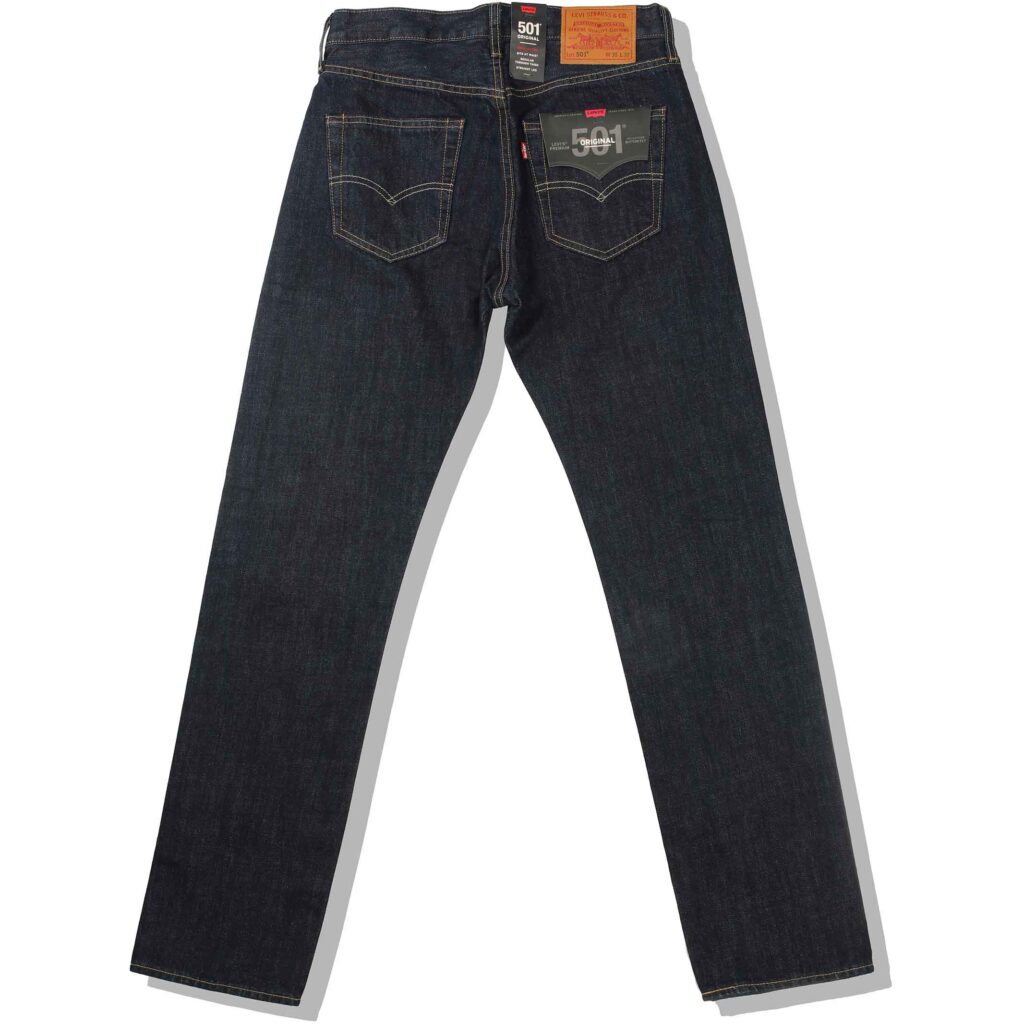 Levi's 501 Denim Pants Back