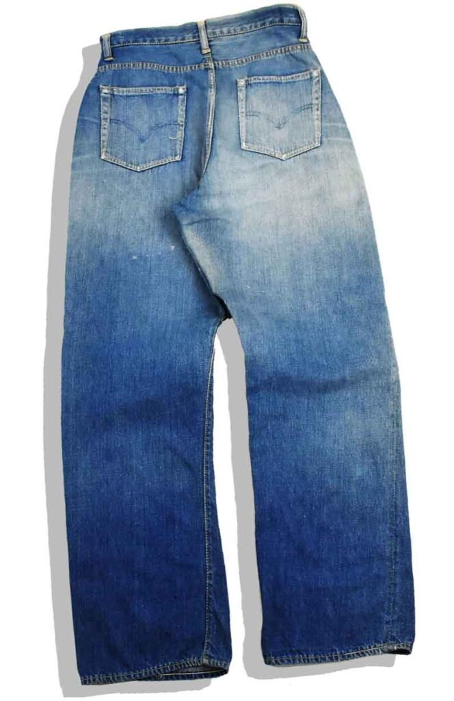 Levi's 701 Denim Pants Back