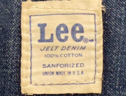 Lee Jelt Denim Label