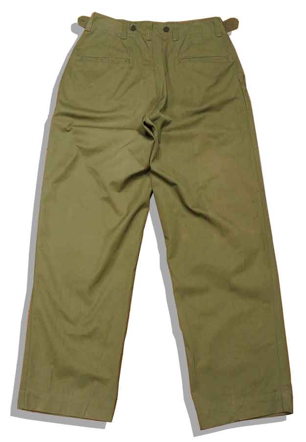 US ARMY M-43 Field Pants Pants Back