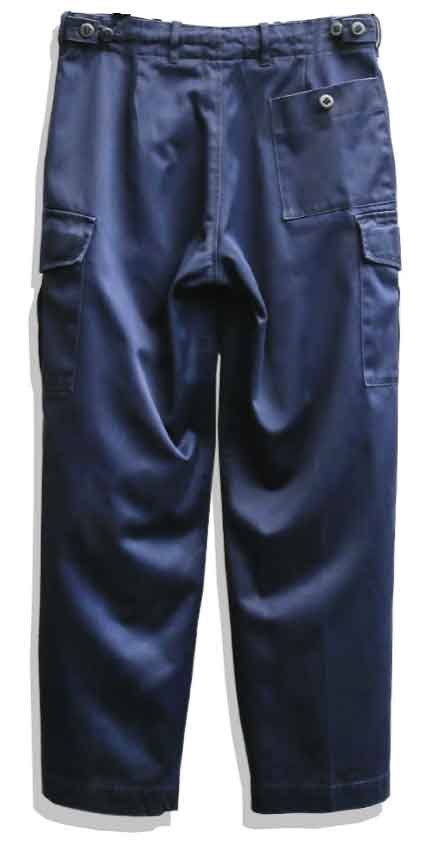 Royal Navy Cargo Pants Back