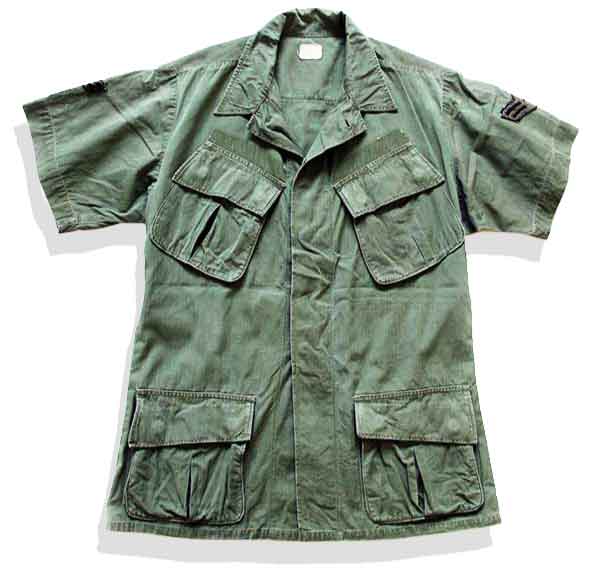 USAF Jungle Fatigue Shirt Front