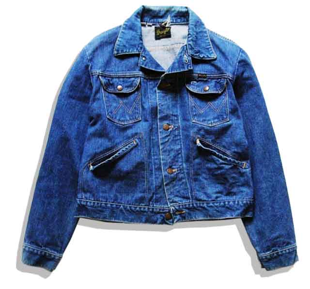 Wrangler 124mj Denim Jacket Front