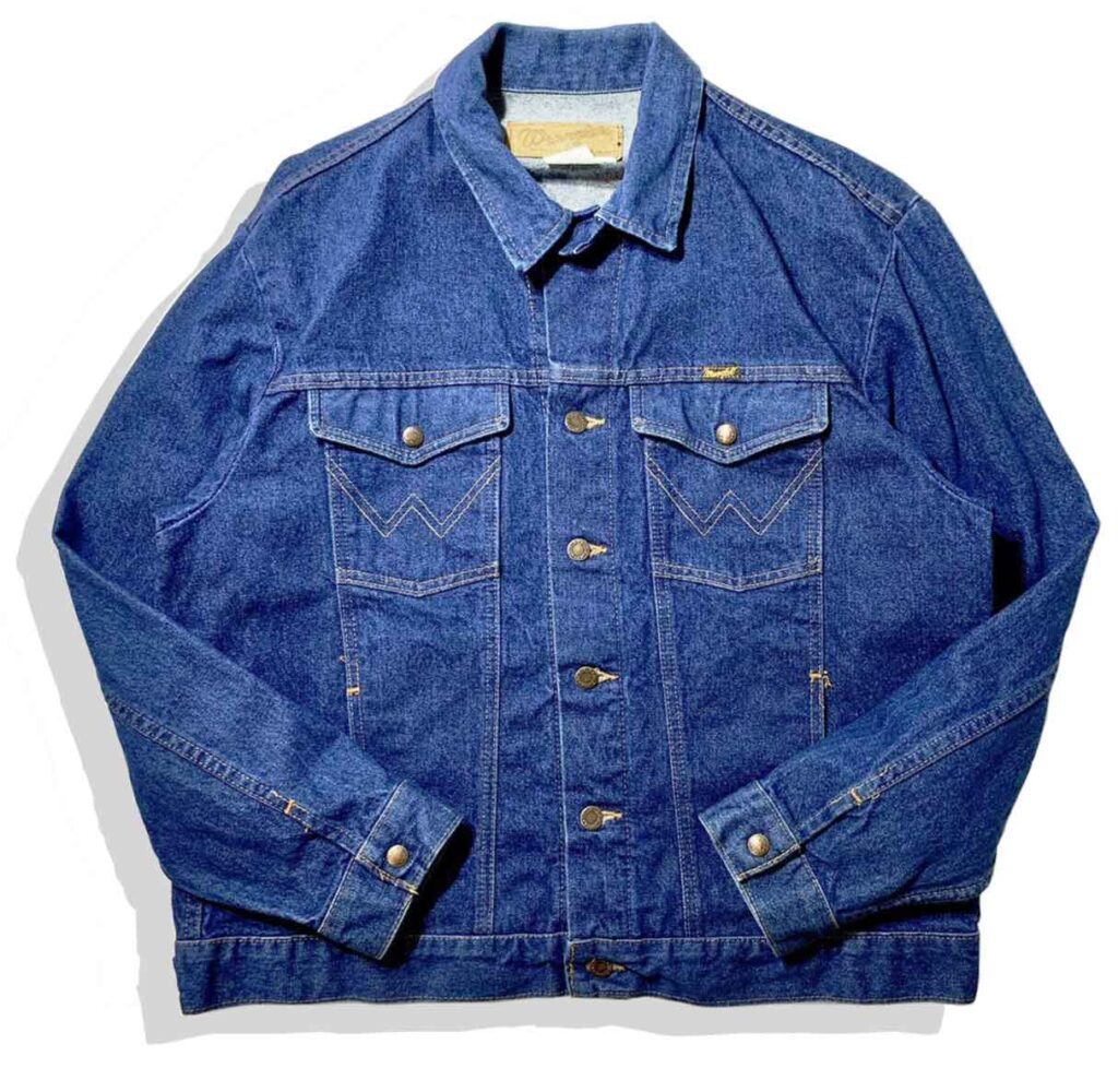 Wrangler Trucker Denim Jacket Front