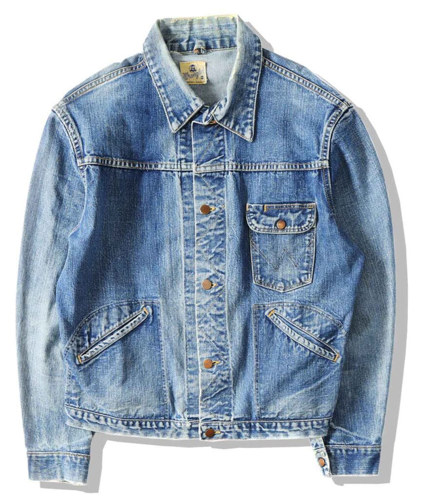 Wrangler 111MJ Denim Jacket Front