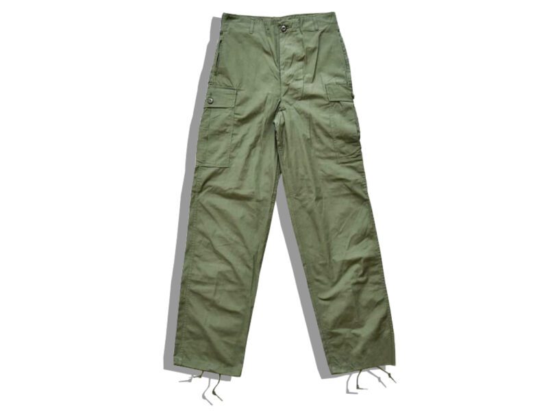 U.S.ARMY JUNGLE FATIGUE PANTS Late 1960's Front