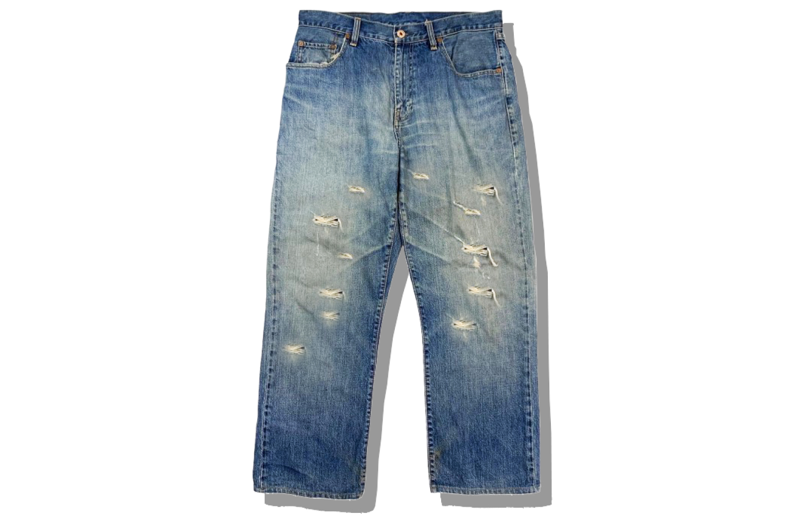 Damage Denim Pants