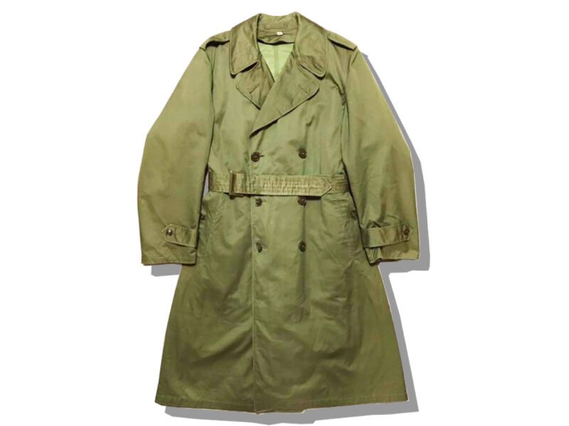 US Army M-51 Trench Coat Front