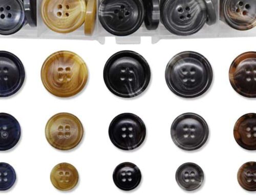 Buffalo Horn Button