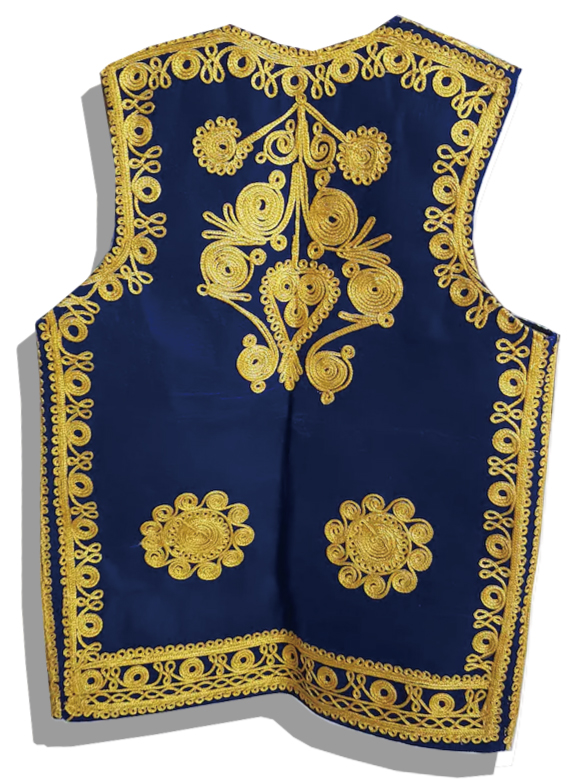 Afghan Vest Back