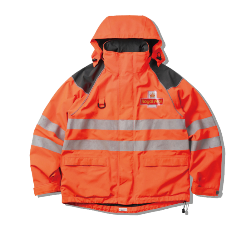 British Royal Mail 3layer Waterproof Jacket Front