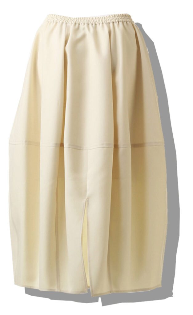 Cocoon Skirt Back