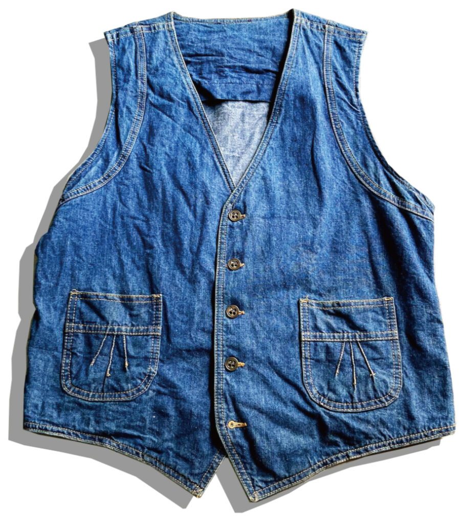 Denim Vest Front