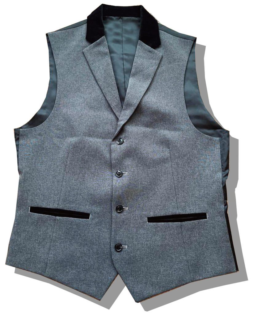 Lapeled Vest Front