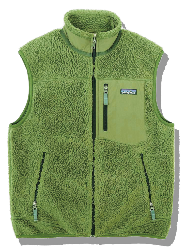 Pile Fleece Vest Front