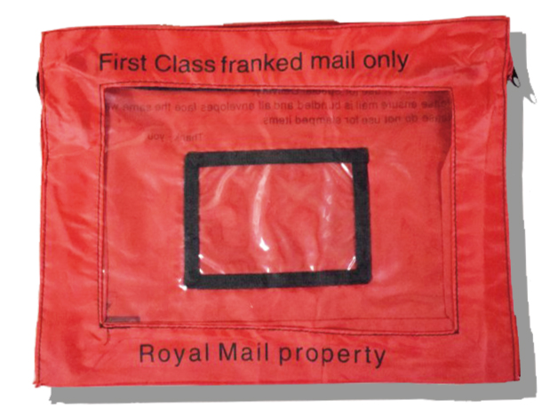 Royal Mail Postal Bag Front