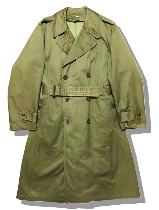US Army M-51 Trench Coat Front